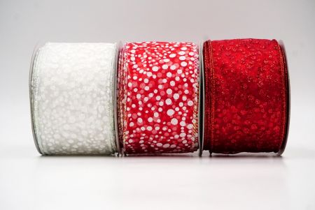 Nastro di Rame con Pois Glitter di Natale_KF8675.KF8676.KF8677.KF8678.KF8679 (4)